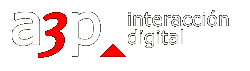 a3p logo interaccion negro